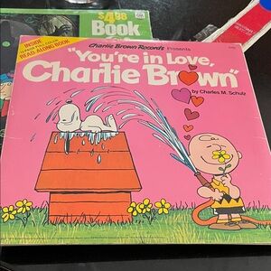 You're in Love, Charlie Brown vinyl record with built in book